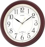 CITIZEN (シチズン) 掛け時計 ネムリーナM02 電波時計 4MYA02-006の画像