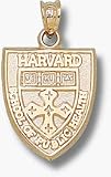 Harvard Crimson Public Health School Shield Pendant - 10KT Gold Jewelry