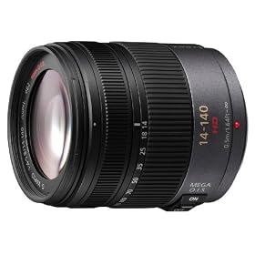 Panasonic 14-140mm f 4.0-5.8 OIS Micro Four Thirds Lens for Panasonic Digital SLR Cameras by Panasonic