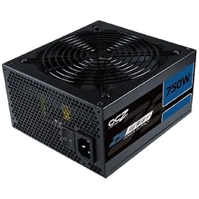 OCZ OCZ-ZS750W-UK ZS Series 750W 80+ Bronze PSU with 135mm Fan & single +12V Rail