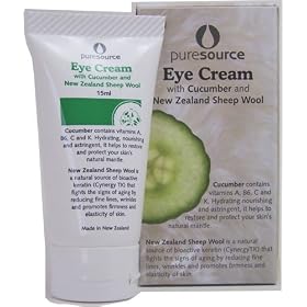 Eye Cream with Cucumber and Wool Keratin Cynergy TK