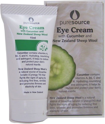 Eye Cream with Cucumber and Wool Keratin Cynergy TK