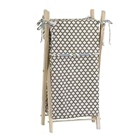Cotton Tale Designs Boys Only Hamper, Brown/White
