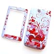 Sidekick 4G T839 (T-Mobile) Snap On Protector Hard Case "Red Hearts" Design
