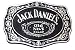J17 Jack Daniels Whiskey Scroll Belt Buckle JD Image