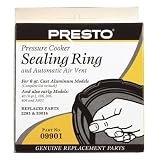 Presto Pressure Cooker Sealing Ring/Automatic Air Vent Pack (6 Quart)