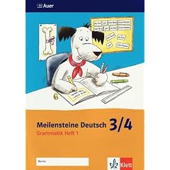 Meilensteine Deutsch - Grammatik. Arbeitsheft 3. Schuljahr: Heft 1