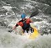 Man Kayaking on Whitewater Rapids - 18