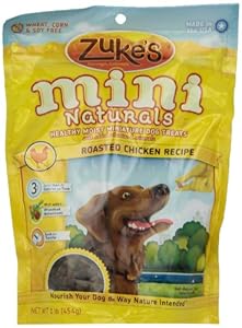 Zuke's Mini Naturals Dog Treats Roasted Chicken Recipe, 16-Ounce