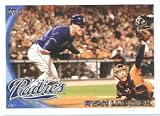 2010 Topps Update Baseball Card #US-169 Ryan Ludwick - San Diego Padres / MLB Trading Card in Screwdown Case