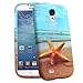 Fosmon MATT Series Rubberized Case for Samsung Galaxy S4 IV - i9500 (Beach with Star Fish)