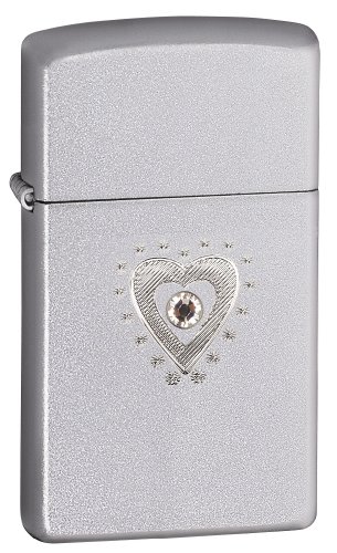 Zippo 2002687 Feuerzeug 1605 Heart Bling Preisvergleich