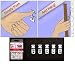 Tools & Hardware : Push & Hang Picture and Mirror Hanger- 10 Lbs- 5 Pc (PAH10)