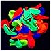 Glow King UV Blacklight Reactive Fluorescent / Neon Glow Party Balloons - 50-Pack