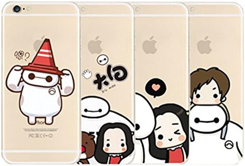 Iphone 6 Case, Apple Iphone 6 Back Case Bumper Cover Ultra Thin Defender Protective Slim Case for Iphone 6 4.7 Inch, Baymax of Big Hero6 Soft Case
