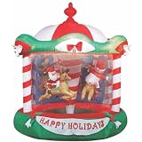 Gemmy Inflatable xmas Character Carousel