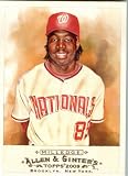 2009 Topps Allen and Ginter MINI #252 Lastings Milledge - Washington Nationals (Baseball Cards)