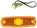 Grote 45713 Yellow Low-Profile Clearance Marker Light without Bezel (Built-in Reflector)