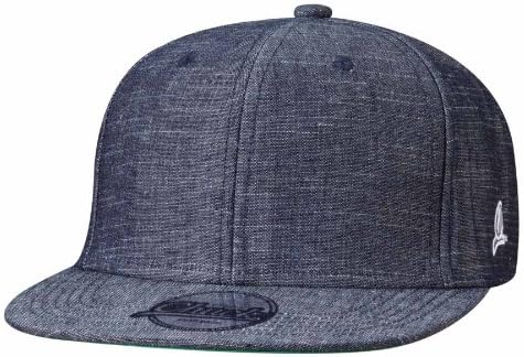 Original Chuck - Chambray Flat Bill Snapback Cap - 26723 - One Size - Navy
