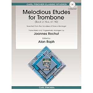 Carl Fischer Melodious Etudes for Trombone, Vol. 2
