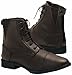 Perri's Ladies Synthetic Lace Paddock Boots, Brown, 11