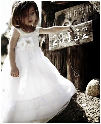 ~ Eden's Bouquet Organza Rose Gown