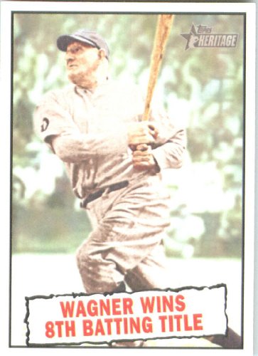 2010 Topps Heritage #410 Honus Wagner BT - Pittsburgh Pirates (Baseball Thrills) (Baseball Cards)