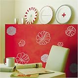 Nursery Easy Apply Wall Sticker Decorations – Morning Glory Flowers