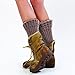 FUNKY JUNQUE'S CC Women's Chunky Knit BOOT CUFF (Topper Sock)