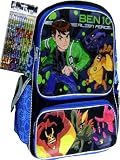 Ben 10 Kids Large Backpack & Decorated Pencils