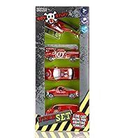 Boys Stuff Fire Fighting Vehicles Toy Set