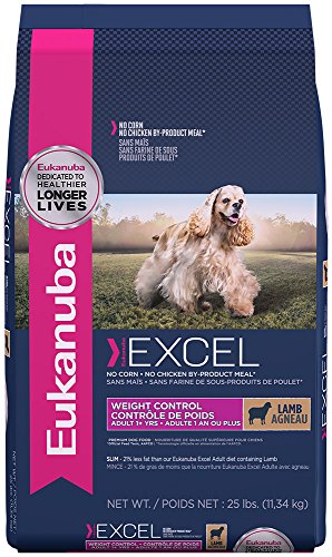 EUKANUBA Excel Adult Weight Control Dog Food With Lamb 25 Pounds