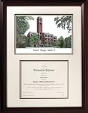 Vanderbilt Commodores Framed Scholar Diploma Frame with Lithograph