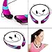 Rymemo 2016 Newest Match Color Universal Wireless Bluetooth 4.1 Music Stereo Sports Headset Headphone Vibration Neckband Style Earphone Earpiece for Cellphone, Blue-Purple