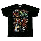 Marvel - Mens Group Shot T-shirt X-large Black
