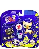 Littlest Pet Shop Assortment 'A' Series 2 Collectible Figure Cat and CatIMAGE
