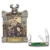 Remington Sportsman Series Green Bone Stockman and Photo Frame Set (19380)