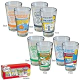 The Simpsons Pint Glasses Greetings From Springfield ~ Set of 4