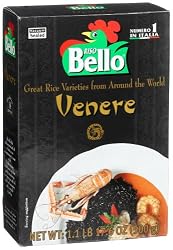 Riso Bello Venere (Black Rice), 17.6-Ounce Boxes (Pack of 3)