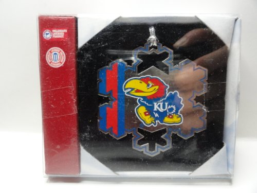 The University of Kansas Jayhawks Snowflake Ornament