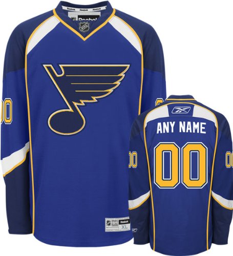 St. Louis Blues Blue Premier Jersey: Customizable NHL Jersey