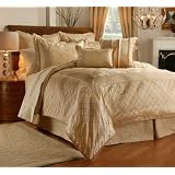 11 PC. VILLA BRIDAL IVORY BED IN A BAG OVERSIZED COMFORTER SET W SHEETS, CALIFORNIA KING,... by Victorian Collections