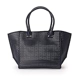 (アンタイトル)UNTITLED パンチングトートバッグ ネイビー系(594) 00