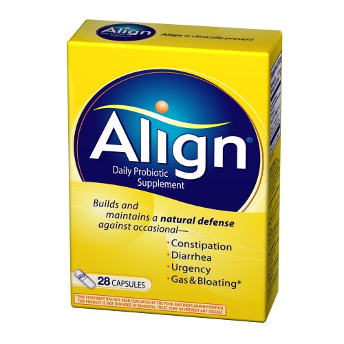Childrens Toyshop  Health & Personal Care : Align Daily Probiotic Supplement Capsules, 28-Count Box