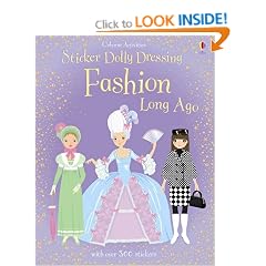 Fashion Long Ago (Usborne Sticker Dolly Dressing)