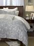 Harbor House Chelsea Paisley Full/Queen Duvet Cover Mini Set, Pewter Blue