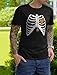 TeeStars - Skeleton Xray Rib Cage Spider Halloween Costume T-Shirt