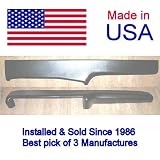 1973-1975 Ford Custom 500 Black Dash Pad Cap Overlay Restores the original factory part