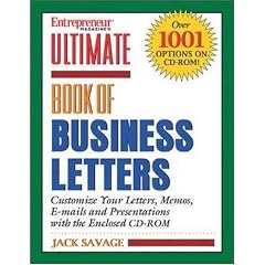 Ulimate Book of Business Letters (Entrepreneur Magazine's Ultimate Books)