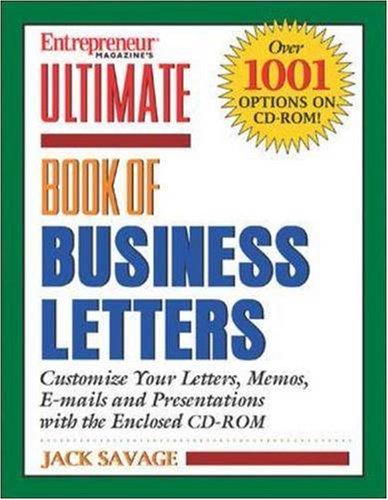 Ulimate Book of Business Letters (Entrepreneur 